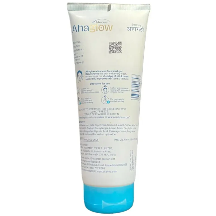 Ahaglow Advanced Face Wash 200gm product image
