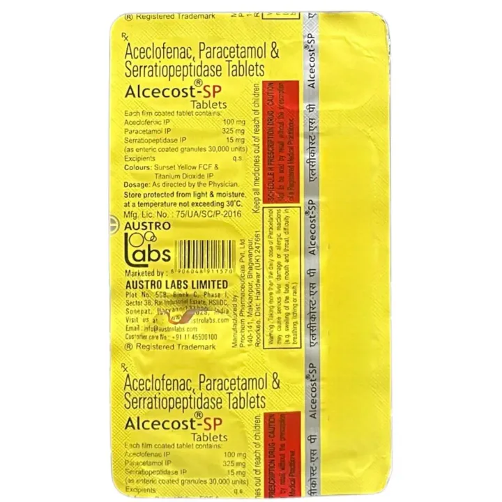 Alcecost Sp Tablet product image