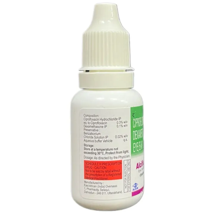 Alciflox D Eye/ear Drops 10ml product image