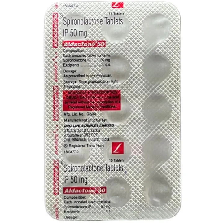 Aldactone 50 Tablet product image