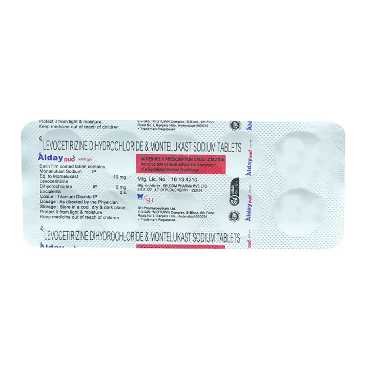 Alday Duo 5mg/10mg Tablet product image