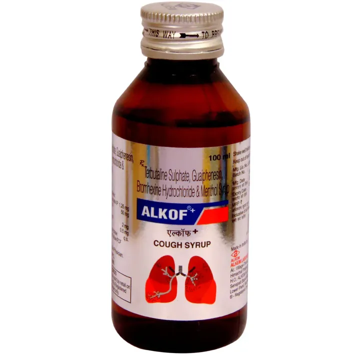 Alkof Plus Cough Syrup 60ml product image