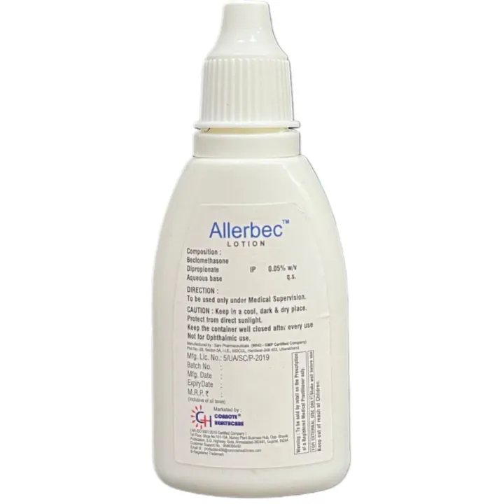 Allerbec Lotion 30ml product image