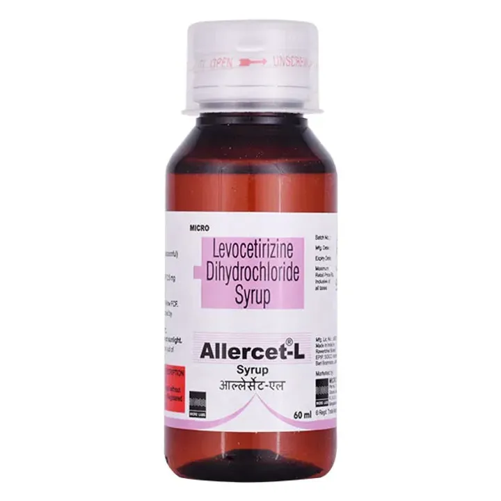 Allercet-l Syrup 60ml product image