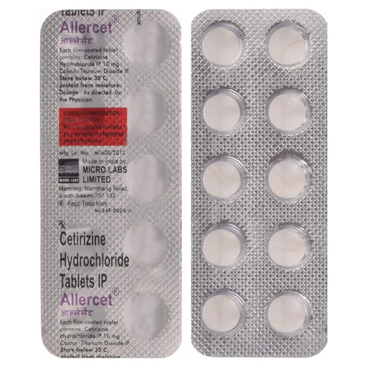 Allercet Tablet product image