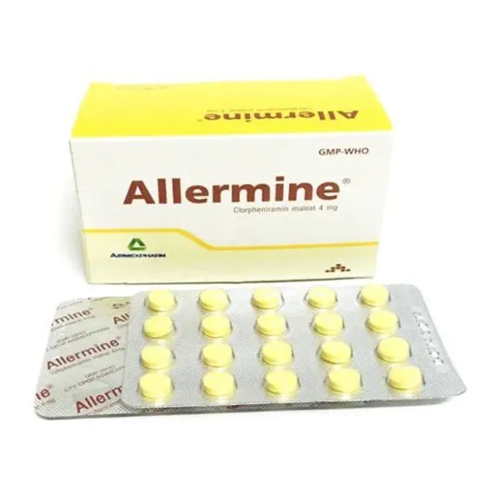 Allermin 4mg Tablet product image