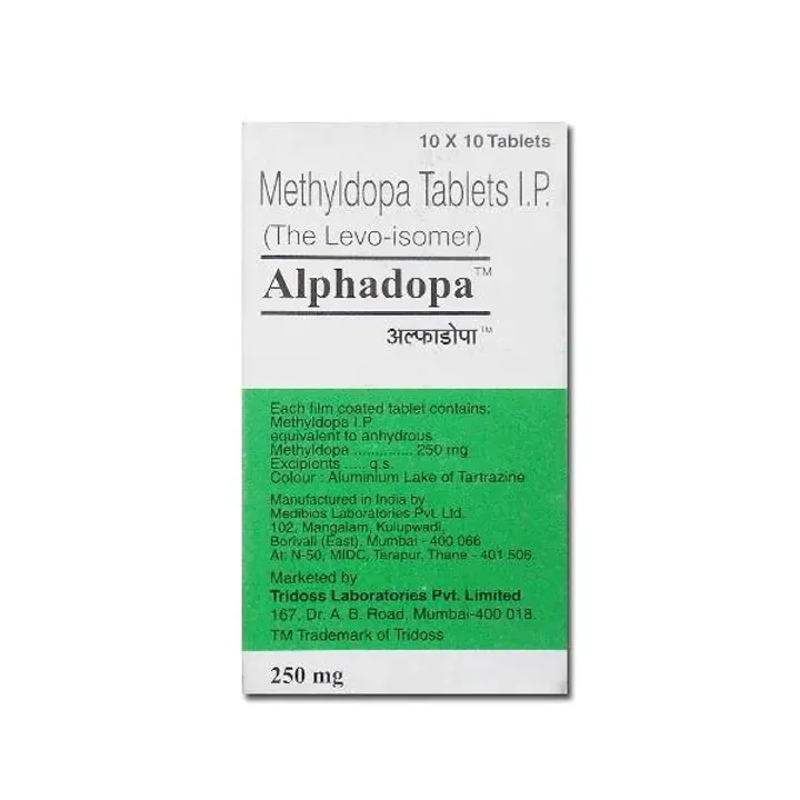 Alphadopa Tablet product image