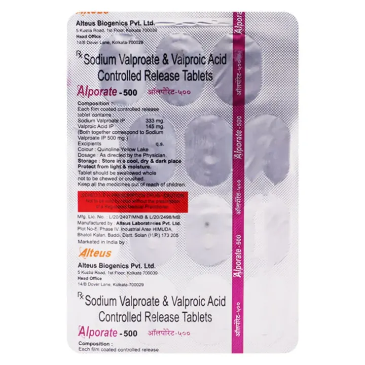 Alporate 500mg Tablet product image