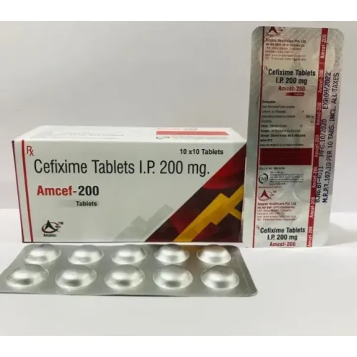 Amcef 200mg Tablet product image