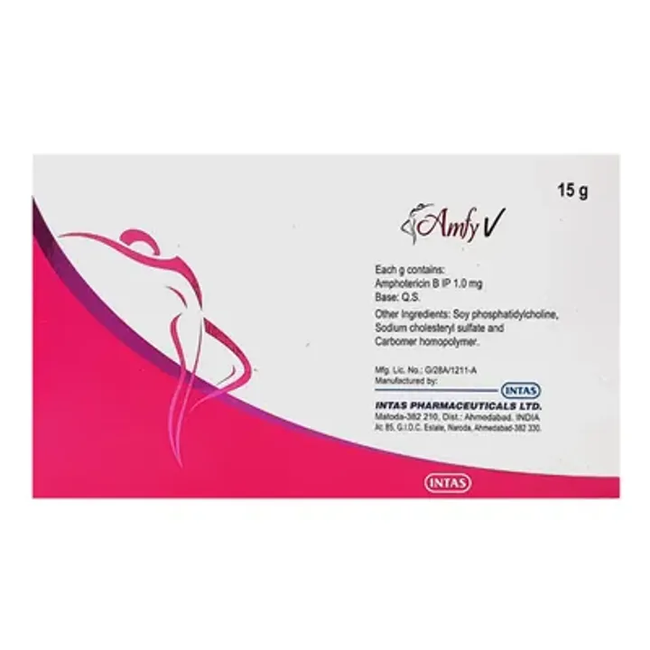 Amfy V Vaginal Gel 15gm product image