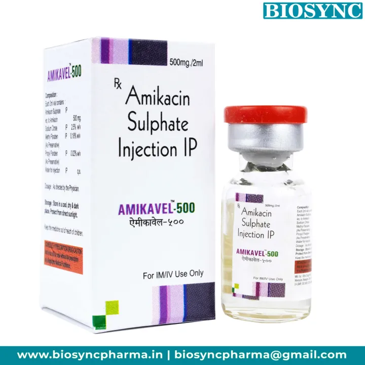 Amikavel 500mg Injection product image