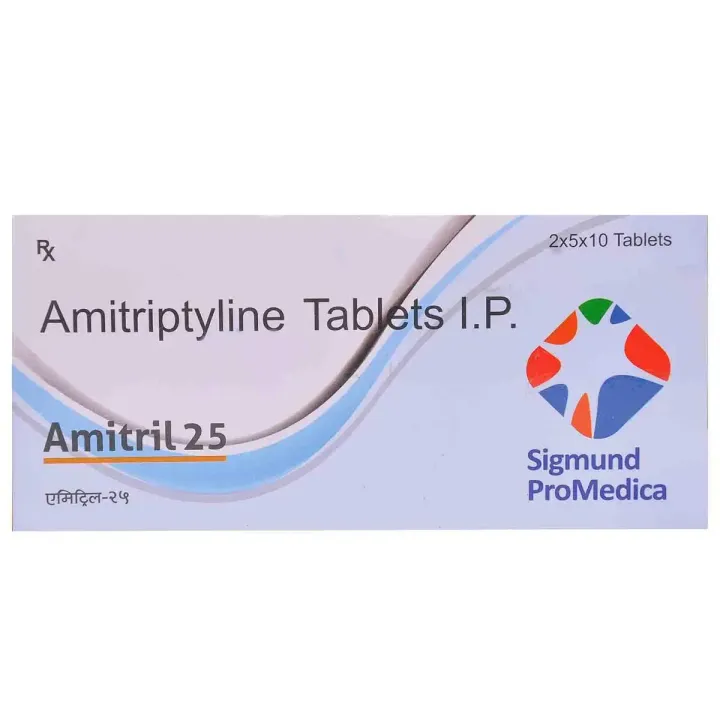 Amitril 25mg Tablet product image