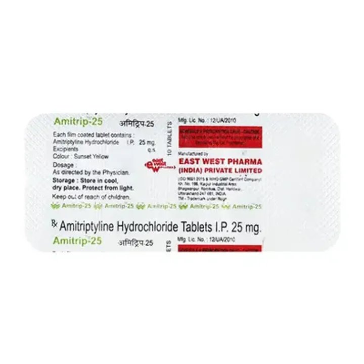 Amitrip 25mg Tablet product image