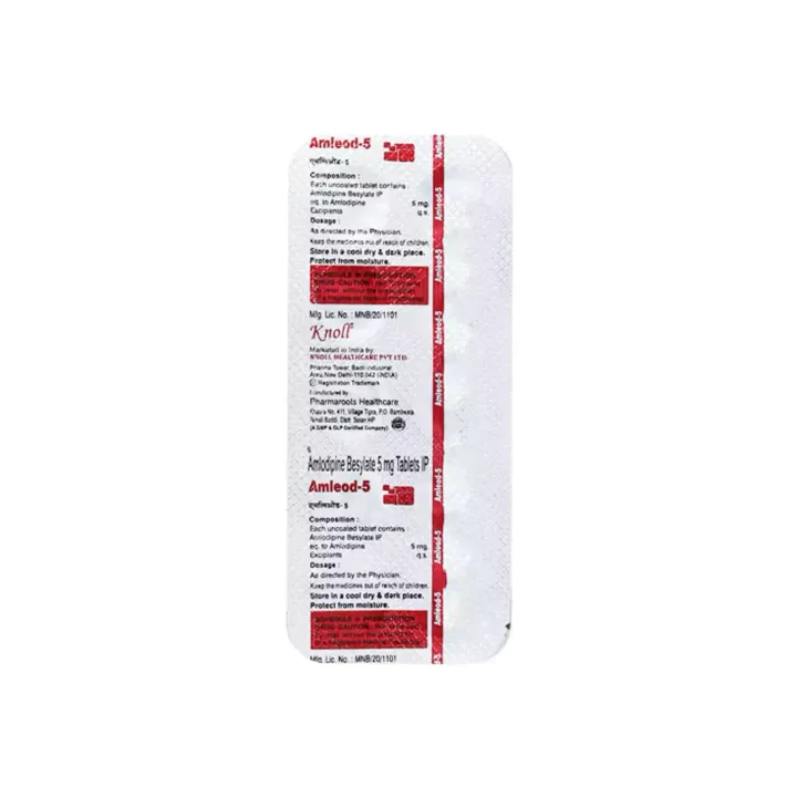 Amleod 5mg Tablet product image