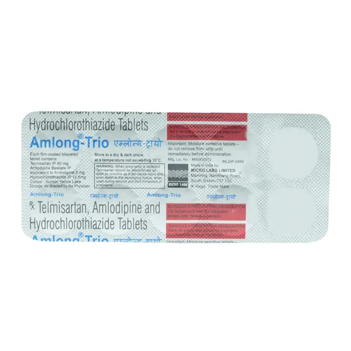 Amlong- Trio Tablet product image