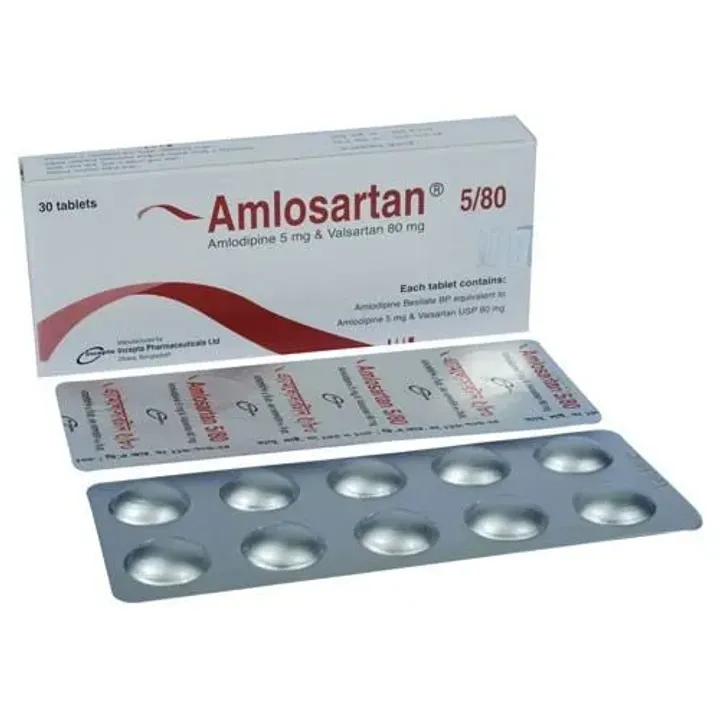 Amlosartan 5mg/80mg Tablet product image
