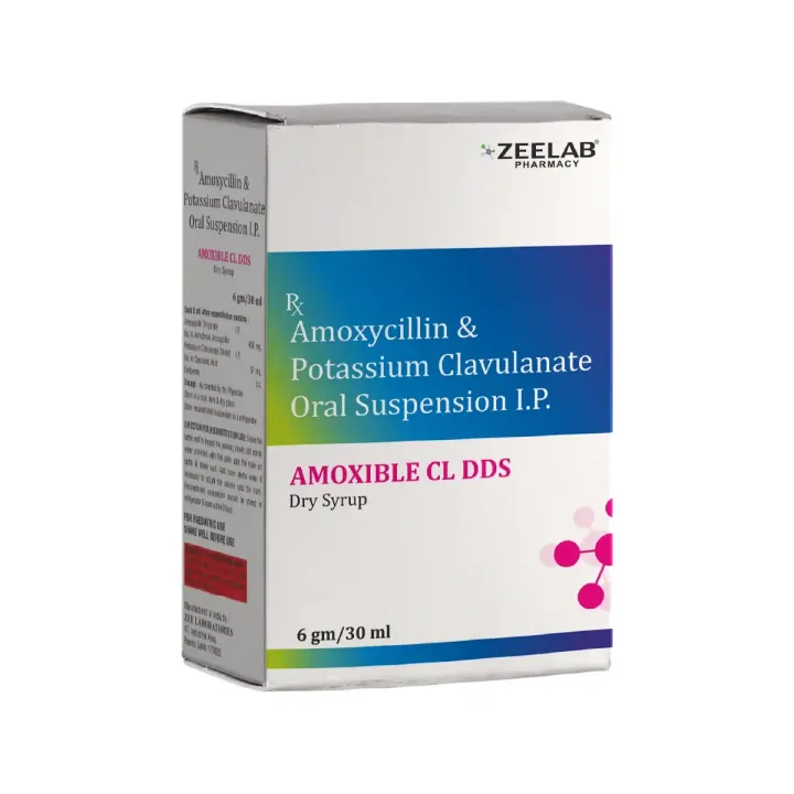 Amoxible Cl Dds Dry Syrup 30ml product image