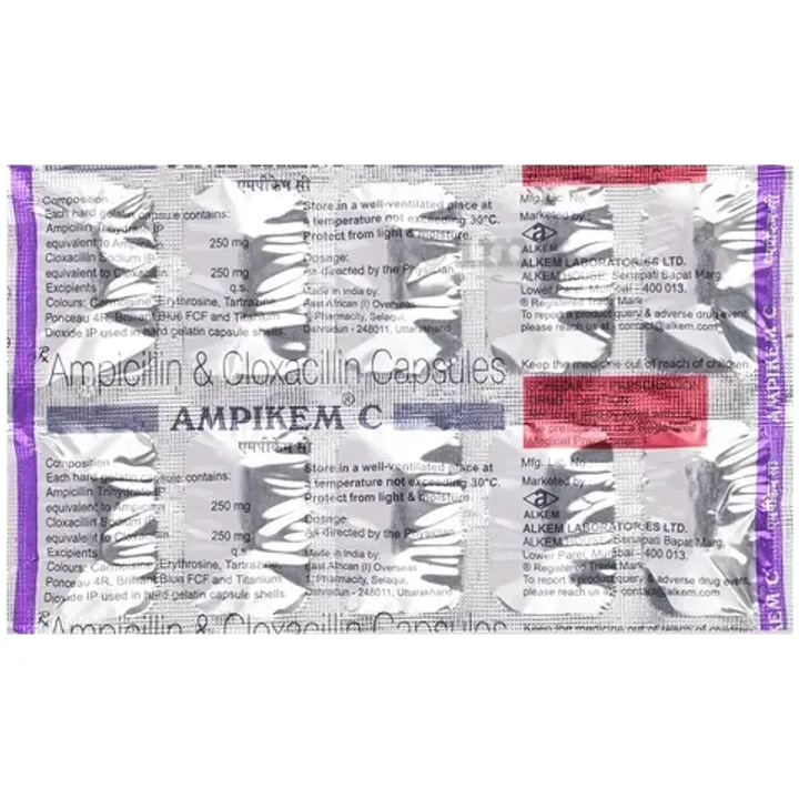 Ampikem C 250mg/250mg Capsule product image