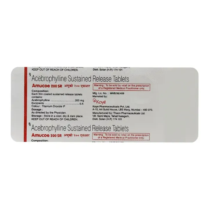 Amucoe 200 Sr Tablet product image
