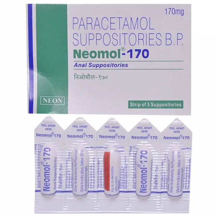 Anamol 170mg Suppository product image