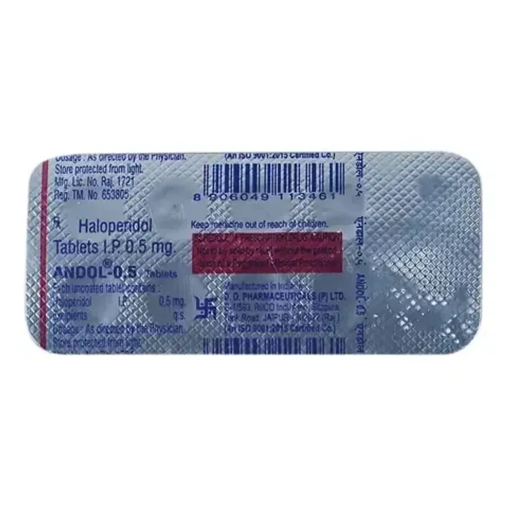 Andol 0.5mg Tablet product image