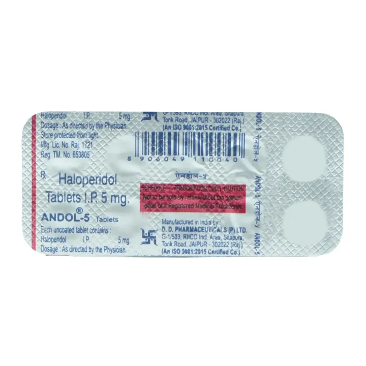 Andol 5mg Tablet product image
