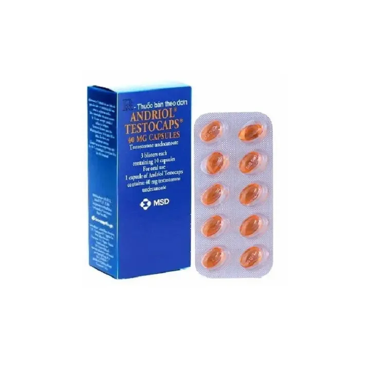 Andriol 40mg Testocap product image