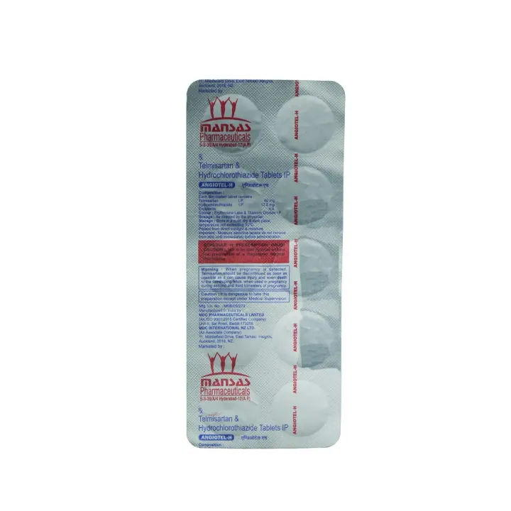 Angiotel H 40mg/12.5mg Tablet product image