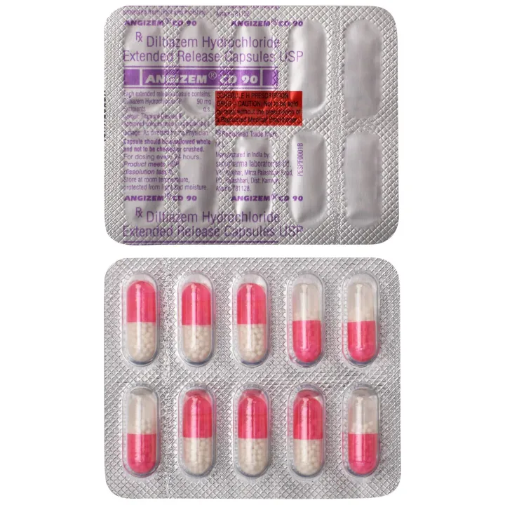 Angizem Cd 90 Capsule product image