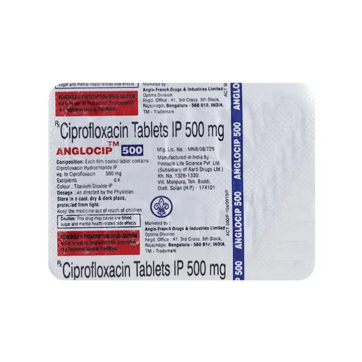 Anglocip 500mg Tablet product image