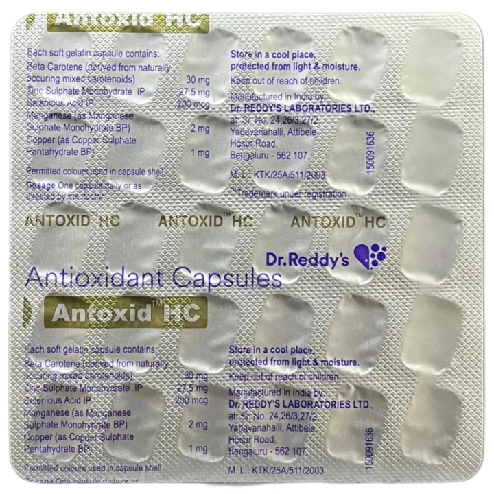 Antoxid Hc Capsule product image