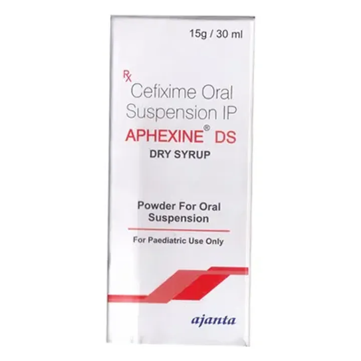 Aphexine Ds 50mg Dry Syrup 30ml product image