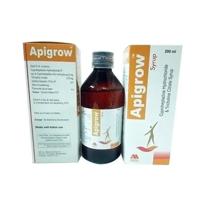 Apigrow Syrup 200ml product image
