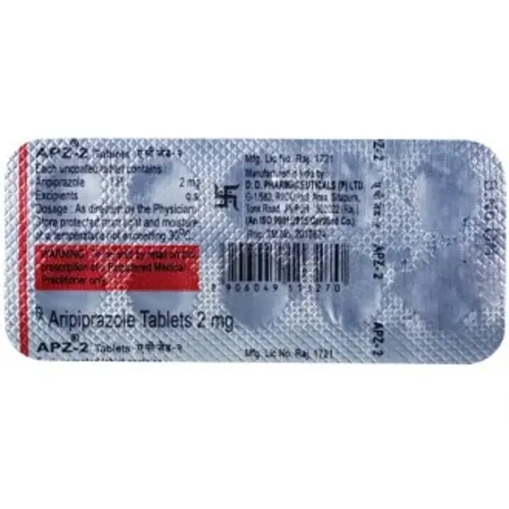 Apz 2mg Tablet product image