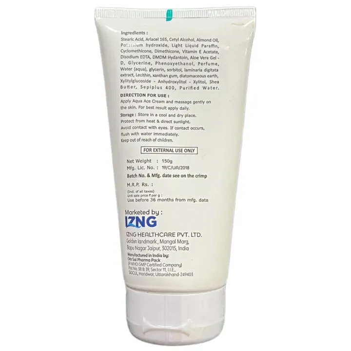 Aqua Ace Moisturizing Cream 150gm product image