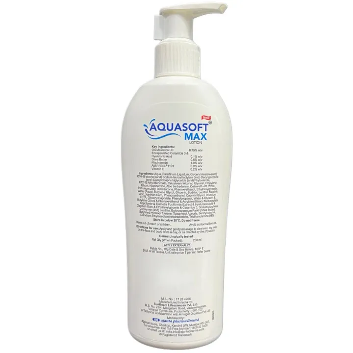 Aquasoft Max Lotion 200ml product image