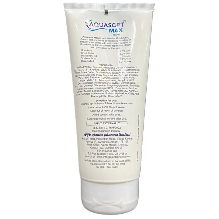 Aquasoft Max Moisturising Cream 150gm product image
