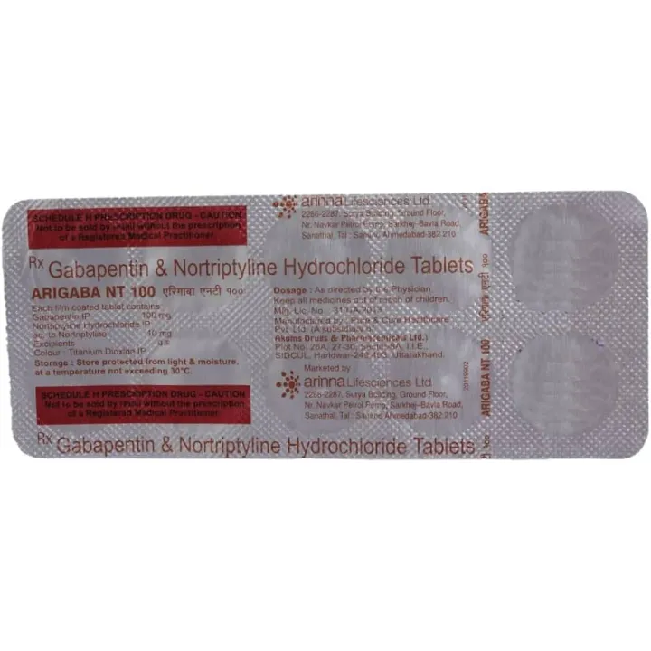 Arigaba Nt 100 Tablet product image