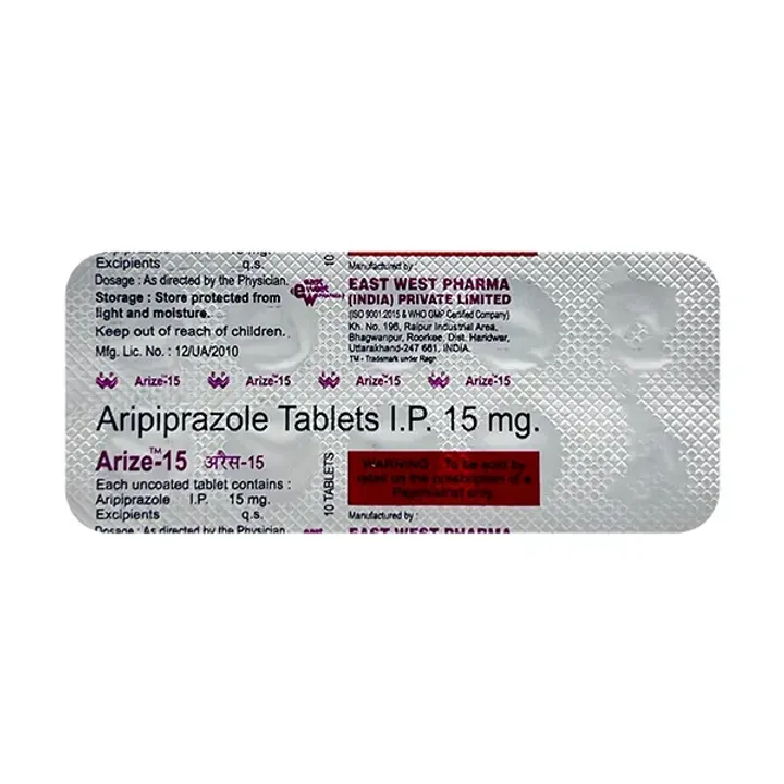Arize 15mg Tablet product image
