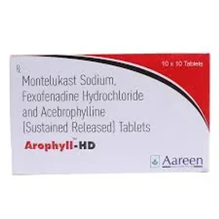 Arophyll Hd 10mg/120mg/200mg Tablet product image