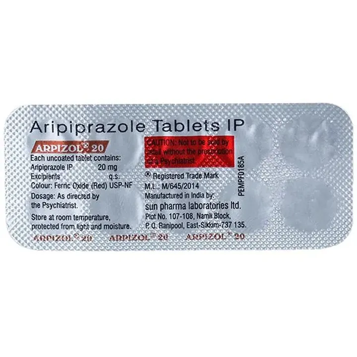 Arpizol 20 Tablet product image