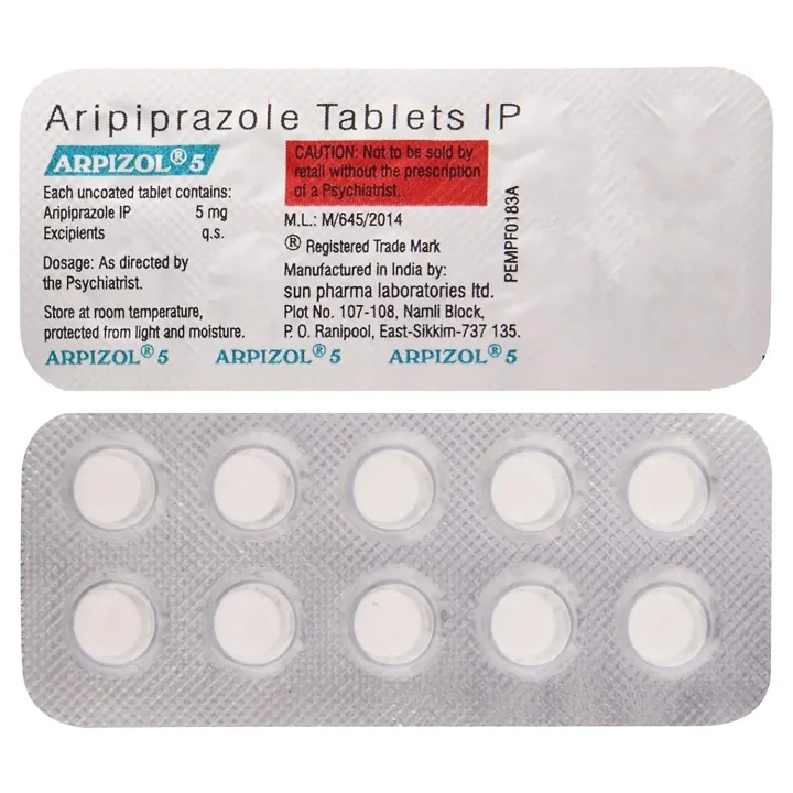 Arpizol 5 Tablet product image