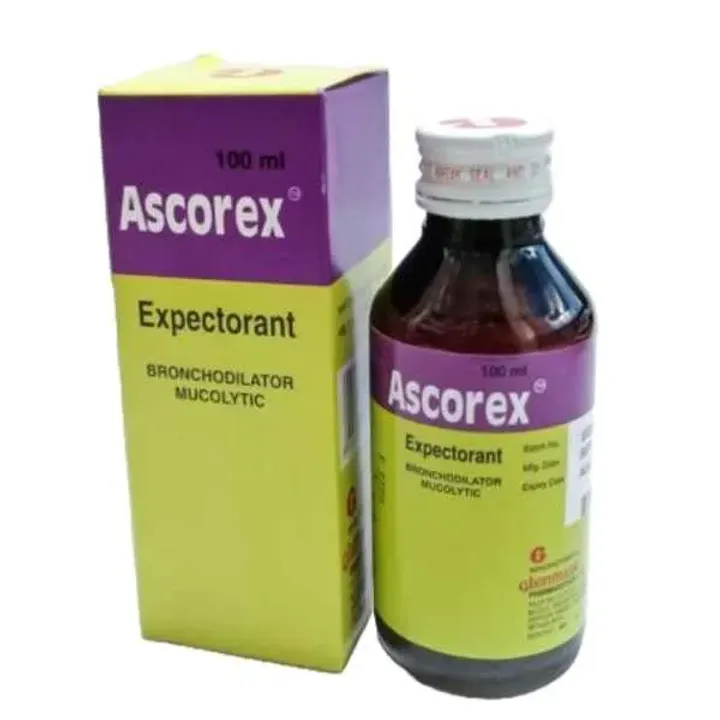 Ascorex Expectorant 100ml product image