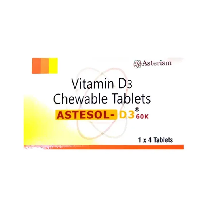 Astesol-d3 60k Chewable Tablet product image