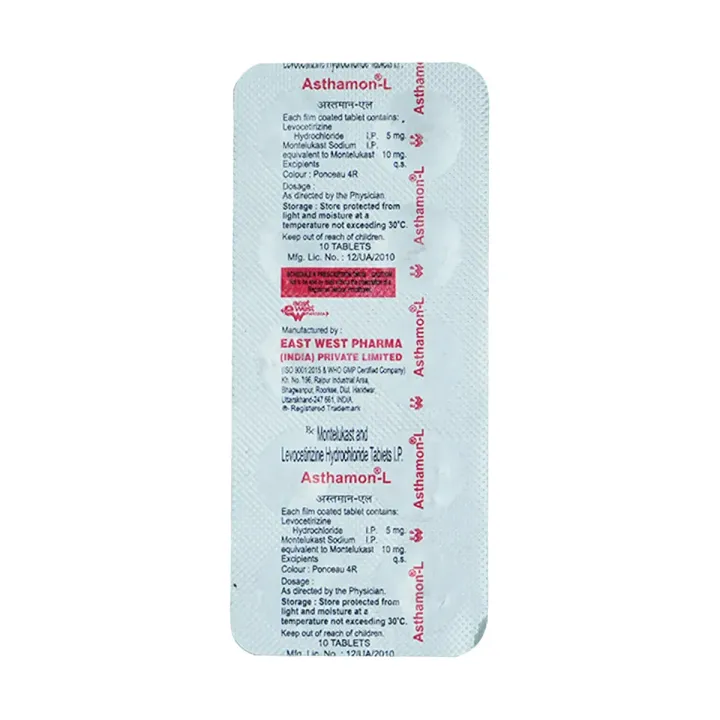 Asthamon-l Tablet product image