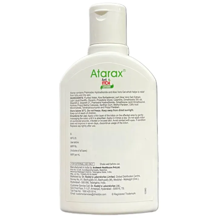 Atarax Anti Itch Lotion 100ml product image