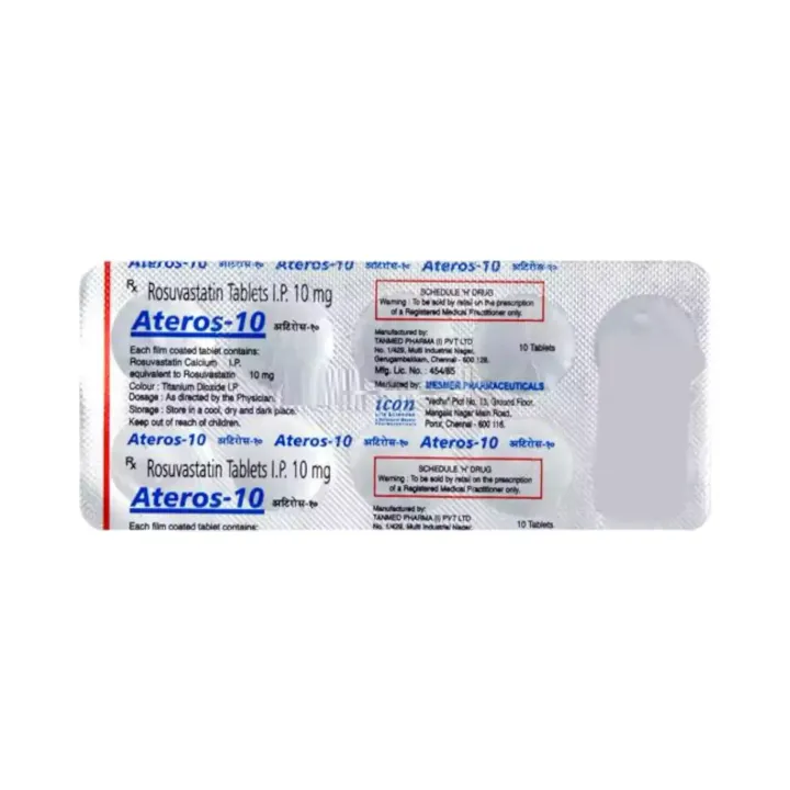 Ateros 10mg Tablet product image