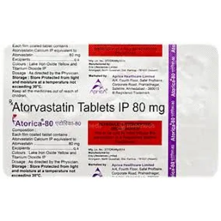 Atorica 80 Tablets product image