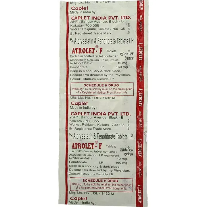 Atrolet F 10 Tablet product image
