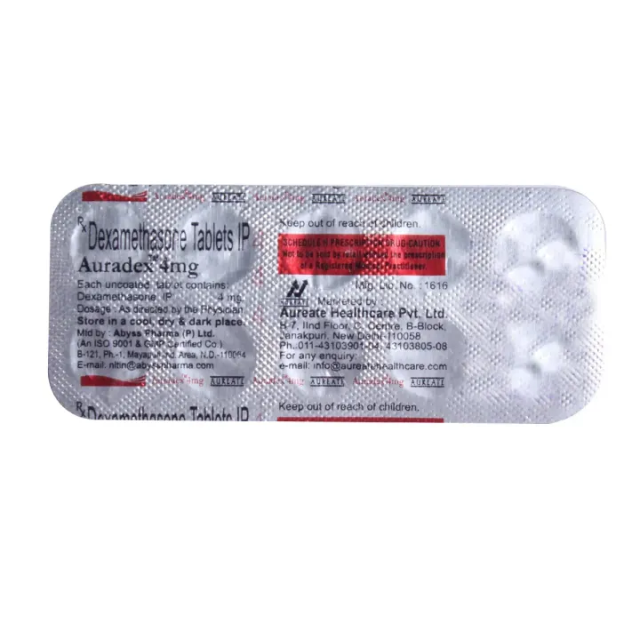 Auradex 4mg Tablet product image